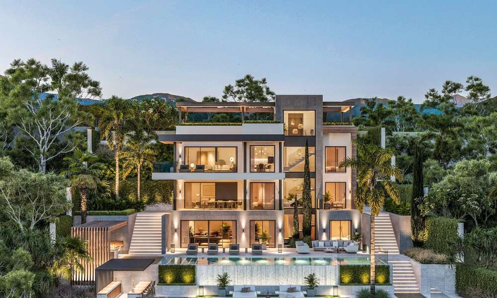 New luxury development with high-end luxury villas for sale in a golf resort in Mijas, Costa del Sol 69659