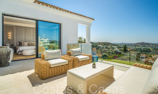 New build villa in a Mediterranean, Provencal style for sale in a gated urbanization in Marbella - Benahavis 69900 