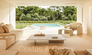 Futuristic designer villa for sale surrounded by nature in the prestigious community of Valderrama in Sotogrande, Costa del Sol 69785 
