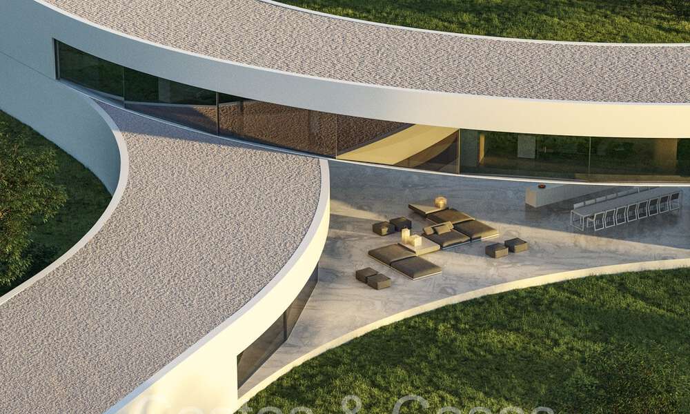 Futuristic designer villa for sale surrounded by nature in the prestigious community of Valderrama in Sotogrande, Costa del Sol 69788