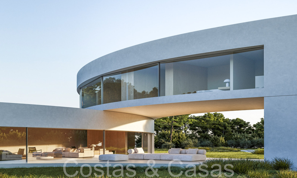 Futuristic designer villa for sale surrounded by nature in the prestigious community of Valderrama in Sotogrande, Costa del Sol 69793