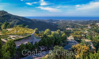 Architectural new build villa with panoramic sea views for sale, in a secure urbanization of Marbella - Benahavis 69796 