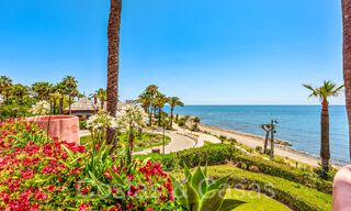 Sophisticated, frontline beach apartment for sale in an exclusive complex on the New Golden Mile, Marbella - Estepona 69954 