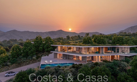 Modernist new build villa with sustainable concept for sale in the hills of Benahavis - Marbella 69815