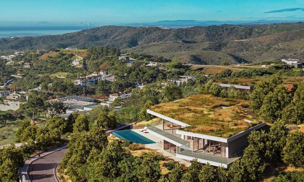 Modernist new build villa with sustainable concept for sale in the hills of Benahavis - Marbella 69817