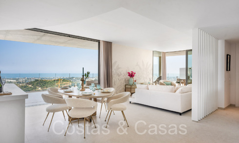 Ready to move in, contemporary penthouse with panoramic sea views for sale in a high standing complex of Benahavis - Marbella 69993