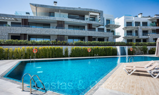 Ready to move in, contemporary penthouse with panoramic sea views for sale in a high standing complex of Benahavis - Marbella 69995 