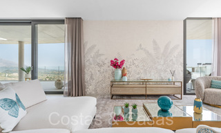 Ready to move in, contemporary penthouse with panoramic sea views for sale in a high standing complex of Benahavis - Marbella 70013 