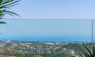 Ready to move in, contemporary penthouse with panoramic sea views for sale in a high standing complex of Benahavis - Marbella 70018 