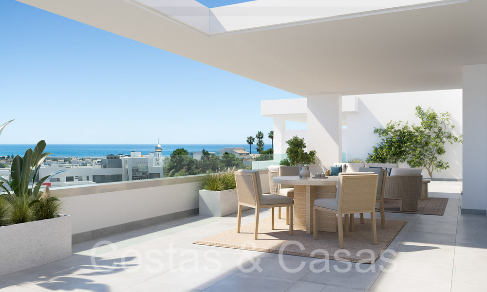 Ecological new-build apartments for sale on the New Golden Mile between Marbella and Estepona 69876