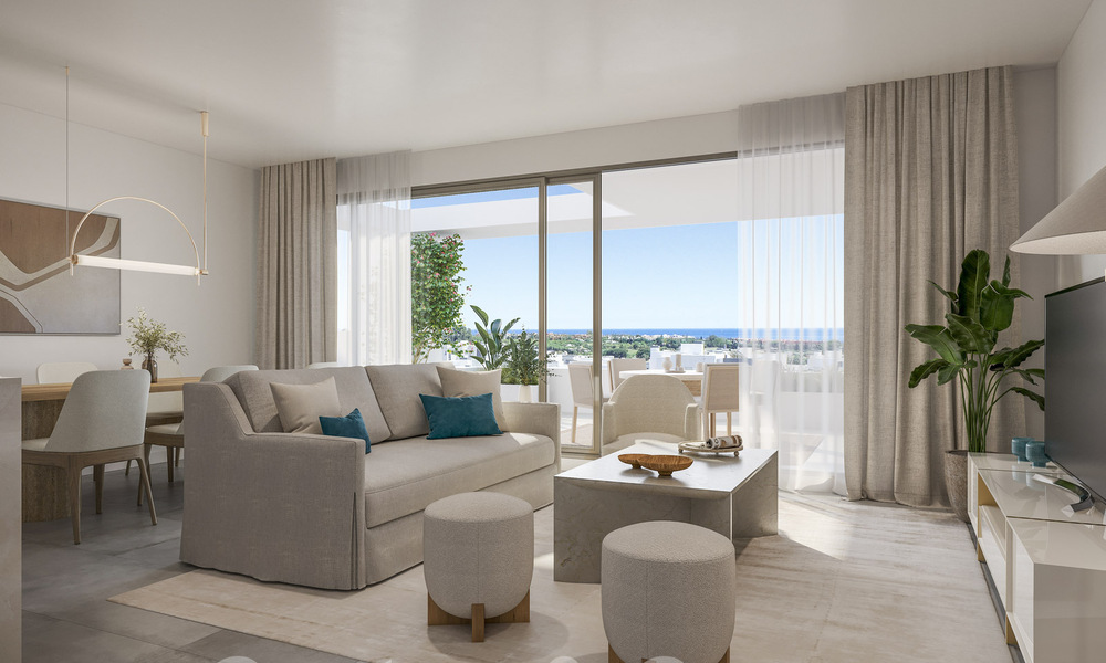 Ecological new-build apartments for sale on the New Golden Mile between Marbella and Estepona 69878