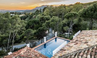 One level luxury villa in contemporary Mediterranean style for sale surrounded by nature in El Madroñal, Benahavis - Marbella 70250 