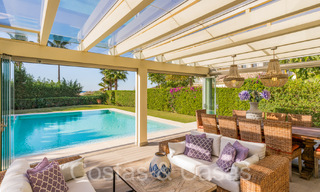 Spacious villa with Andalusian charm for sale, first line beach east of Marbella centre 70277 