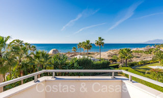 Spacious villa with Andalusian charm for sale, first line beach east of Marbella centre 70278 