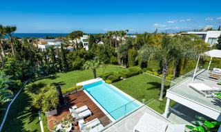 Award-winning designer villa with modern architecture for sale just steps from the beach in East Marbella 70348 