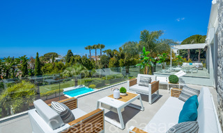 Award-winning designer villa with modern architecture for sale just steps from the beach in East Marbella 70352 