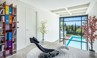 Award-winning designer villa with modern architecture for sale just steps from the beach in East Marbella 70357 