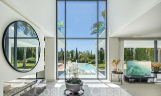 Award-winning designer villa with modern architecture for sale just steps from the beach in East Marbella 70362 