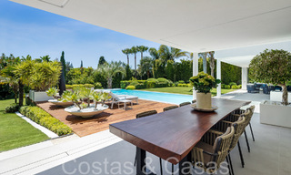 Award-winning designer villa with modern architecture for sale just steps from the beach in East Marbella 70363 