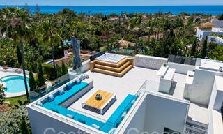 Award-winning designer villa with modern architecture for sale just steps from the beach in East Marbella 70375 