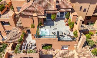 Andalusian penthouse with Scandinavian interior design for sale in Nueva Andalucia's golf valley, Marbella 70142 