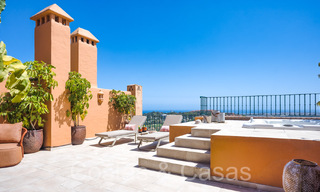 Andalusian penthouse with Scandinavian interior design for sale in Nueva Andalucia's golf valley, Marbella 70144 