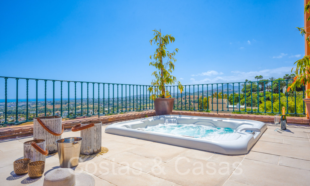 Andalusian penthouse with Scandinavian interior design for sale in Nueva Andalucia's golf valley, Marbella 70145