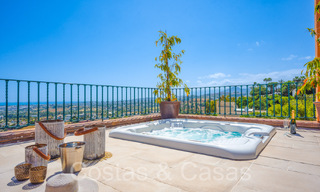 Andalusian penthouse with Scandinavian interior design for sale in Nueva Andalucia's golf valley, Marbella 70145 