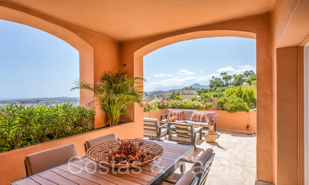 Andalusian penthouse with Scandinavian interior design for sale in Nueva Andalucia's golf valley, Marbella 70151