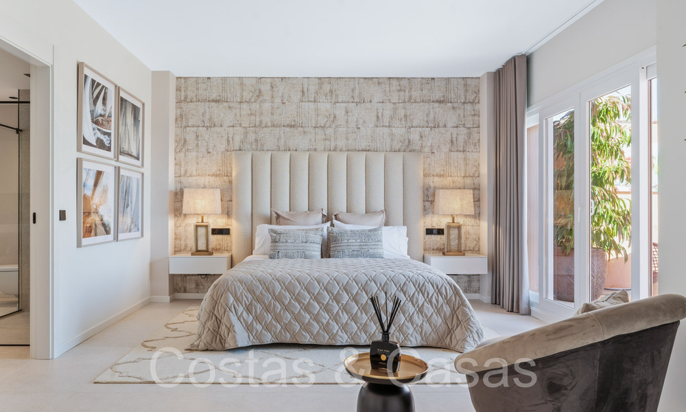 Andalusian penthouse with Scandinavian interior design for sale in Nueva Andalucia's golf valley, Marbella 70156