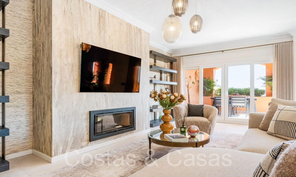 Andalusian penthouse with Scandinavian interior design for sale in Nueva Andalucia's golf valley, Marbella 70166