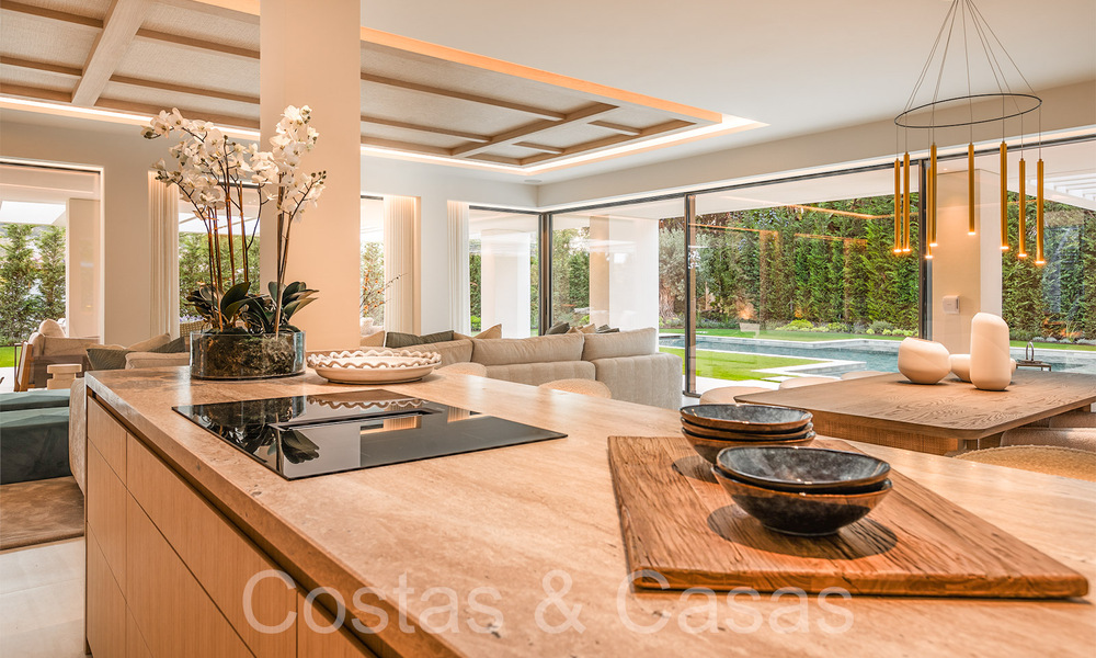 First class renovated luxury villa for sale with golf course views in Nueva Andalucia's golf valley, Marbella 70230