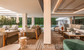 First class renovated luxury villa for sale with golf course views in Nueva Andalucia's golf valley, Marbella 70245 