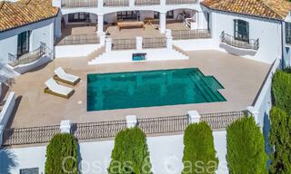 Sublime Mediterranean luxury villa with panoramic sea views for sale in El Madroñal, Marbella - Benahavis 70377 