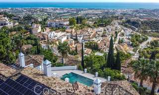 Sublime Mediterranean luxury villa with panoramic sea views for sale in El Madroñal, Marbella - Benahavis 70379 