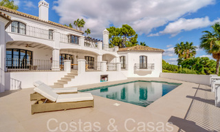 Sublime Mediterranean luxury villa with panoramic sea views for sale in El Madroñal, Marbella - Benahavis 70381 