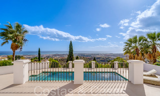 Sublime Mediterranean luxury villa with panoramic sea views for sale in El Madroñal, Marbella - Benahavis 70383 