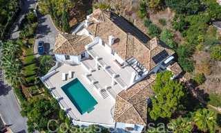 Sublime Mediterranean luxury villa with panoramic sea views for sale in El Madroñal, Marbella - Benahavis 70386 