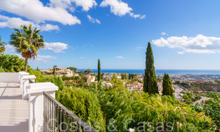 Sublime Mediterranean luxury villa with panoramic sea views for sale in El Madroñal, Marbella - Benahavis 70392 