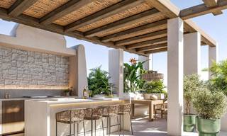 Luxury penthouse for sale in a high-quality beach complex within walking distance of Estepona centre 70397 