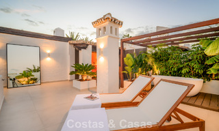 Luxury penthouse for sale in a high-quality beach complex within walking distance of Estepona centre 774280 