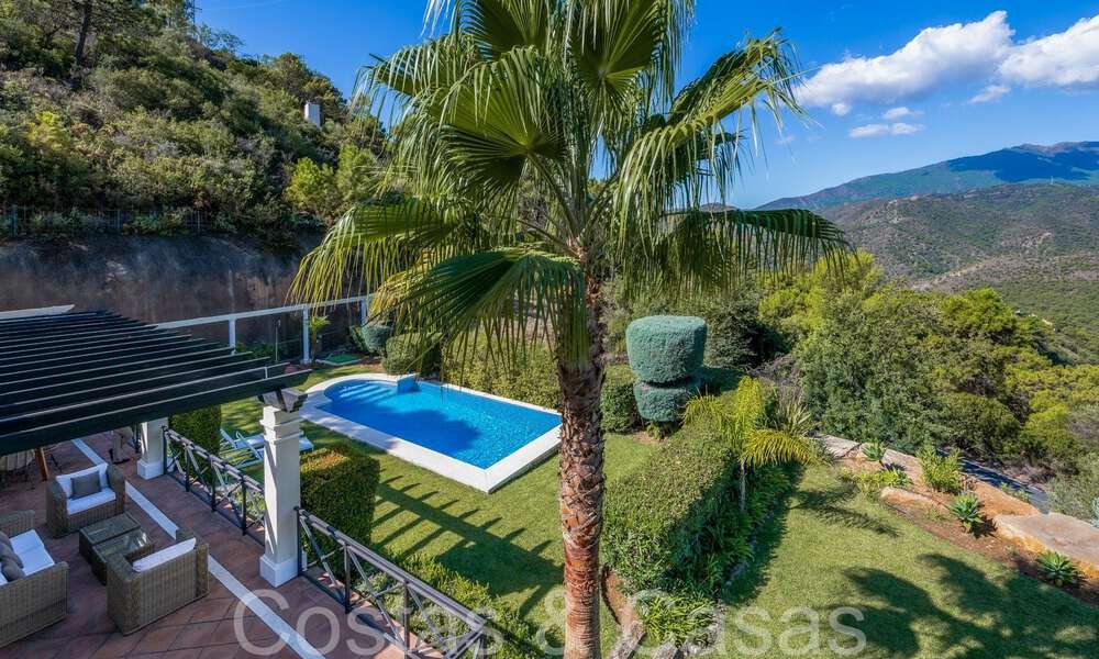 Spanish luxury villa with stunning views for sale, nestled in the greenery of Istan, Costa del Sol 70409