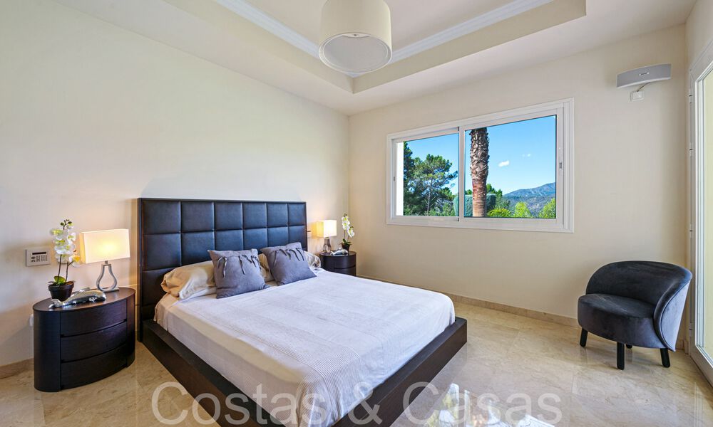 Spanish luxury villa with stunning views for sale, nestled in the greenery of Istan, Costa del Sol 70414