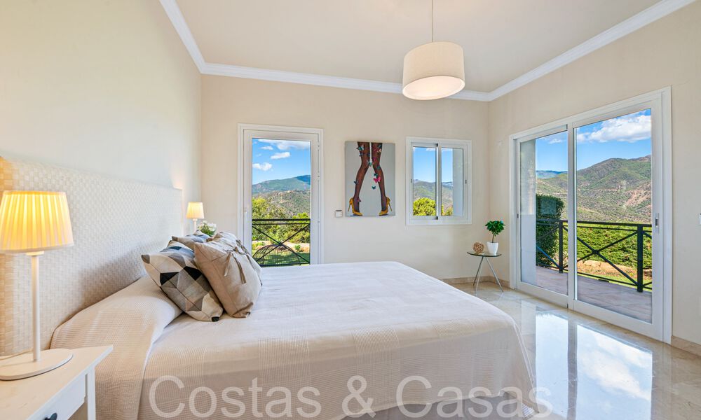 Spanish luxury villa with stunning views for sale, nestled in the greenery of Istan, Costa del Sol 70415