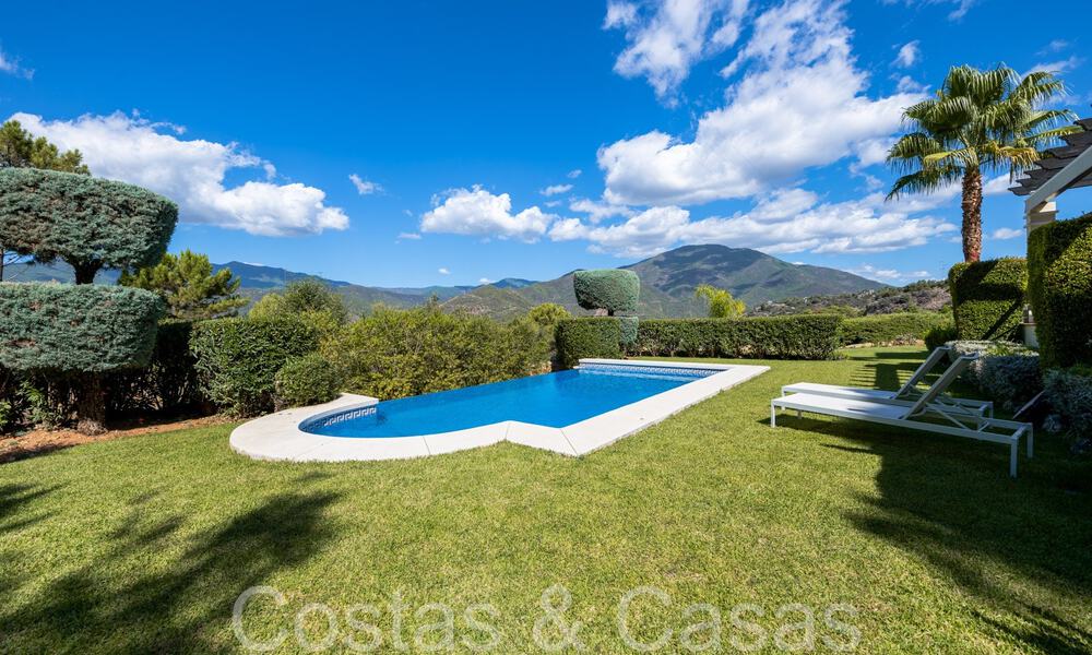 Spanish luxury villa with stunning views for sale, nestled in the greenery of Istan, Costa del Sol 70422