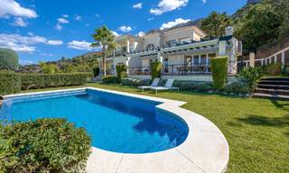 Spanish luxury villa with stunning views for sale, nestled in the greenery of Istan, Costa del Sol 70423 