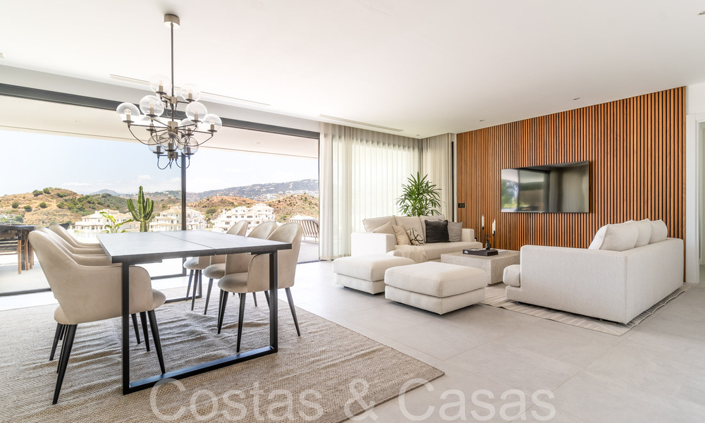 Ready to move in, modern new build villa with panoramic sea views for sale in Nueva Andalucia, Marbella 70435