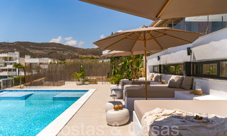 Ready to move in, modern new build villa with panoramic sea views for sale in Nueva Andalucia, Marbella 70453 