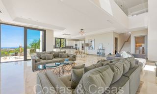 Modern luxury villa with fantastic views over the golf course to the sea, for sale in Marbella - Benahavis 70476 