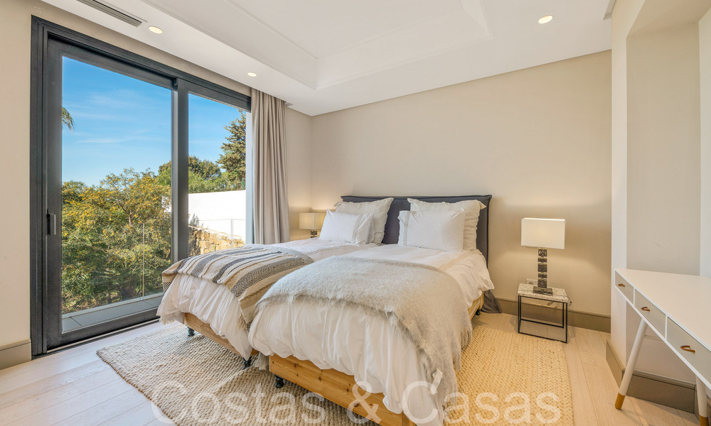 Modern luxury villa with fantastic views over the golf course to the sea, for sale in Marbella - Benahavis 70482